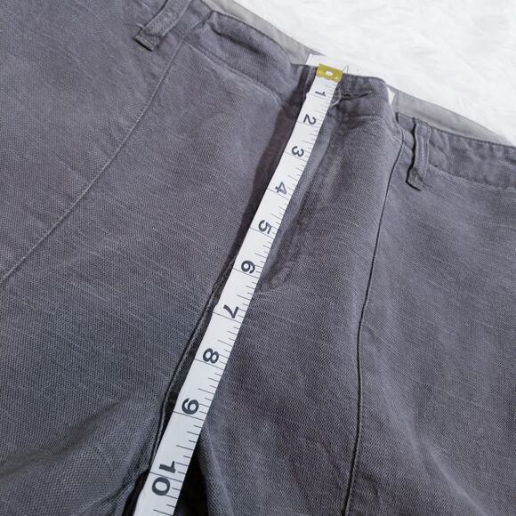 Joie Women Yvonette Crop Pants Studded Raw Hem High Rise - Picture 7 of 11